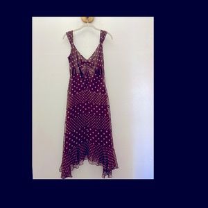 BCBG MaxAzria Polka Dot Dress
